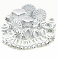 Fondant and Cookie Cutter Set 33 Pieces - Wine Drop Cookery LLC