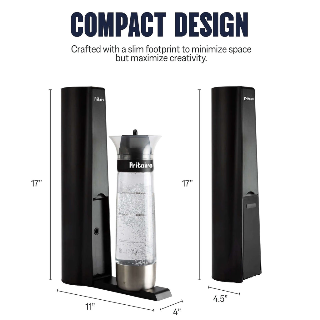 Fritaire Fizze - The Soda Maker Machine - Wine Drop Cookery LLC