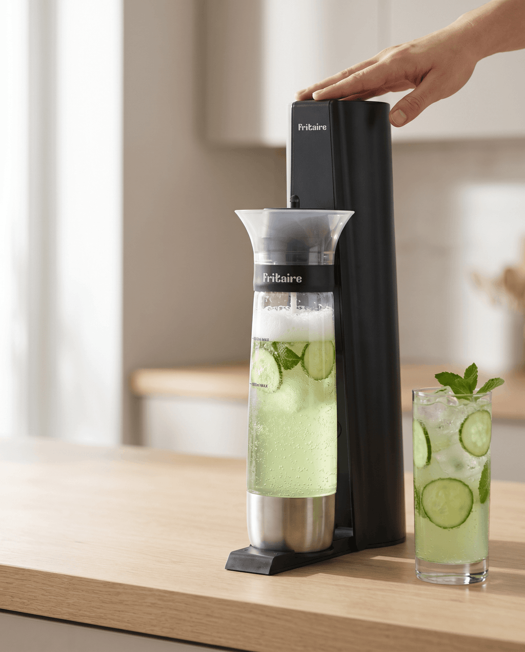 Fritaire Fizze - The Soda Maker Machine - Wine Drop Cookery LLC