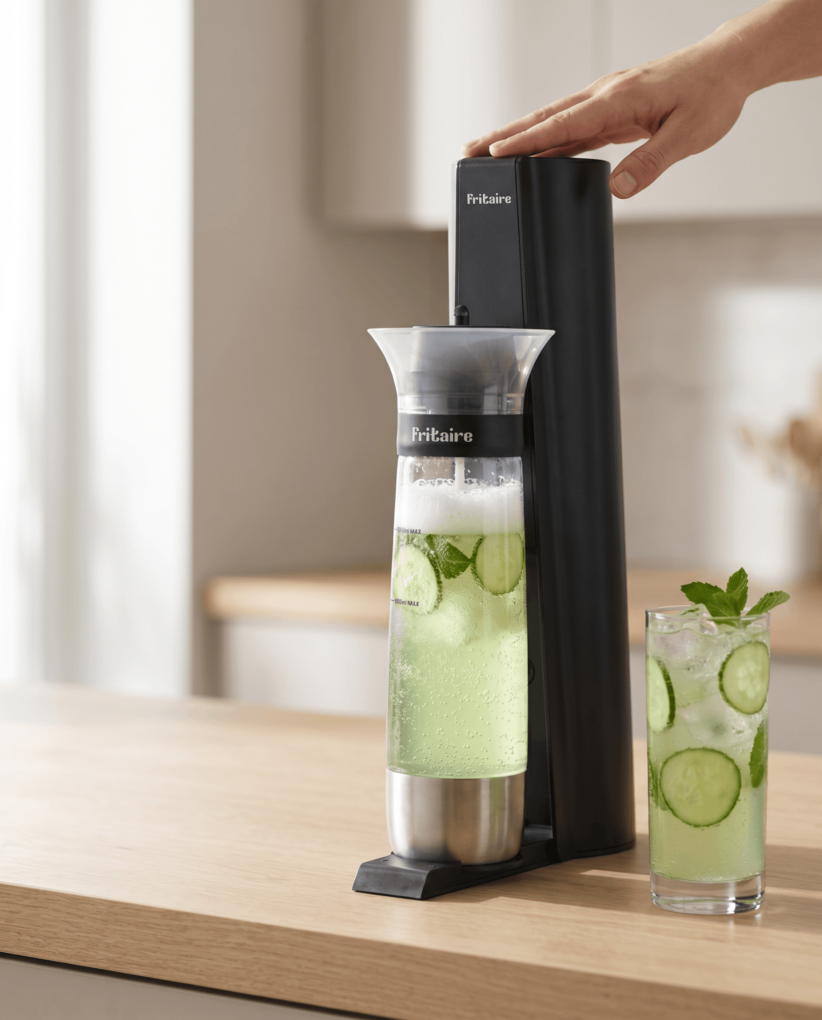 Fritaire Fizze - The Soda Maker Machine - Wine Drop Cookery LLC