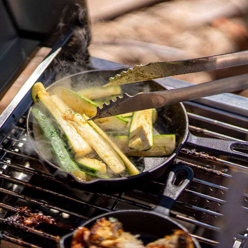 G22 Stainless Tabletop Propane Gas Grill - Wine Drop Cookery LLC