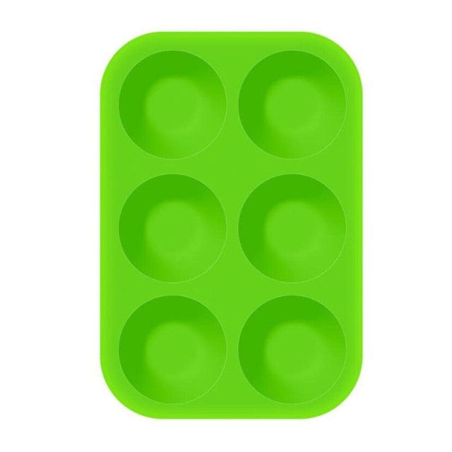 Silicone Half-Sphere Mold 6 Cavity 6