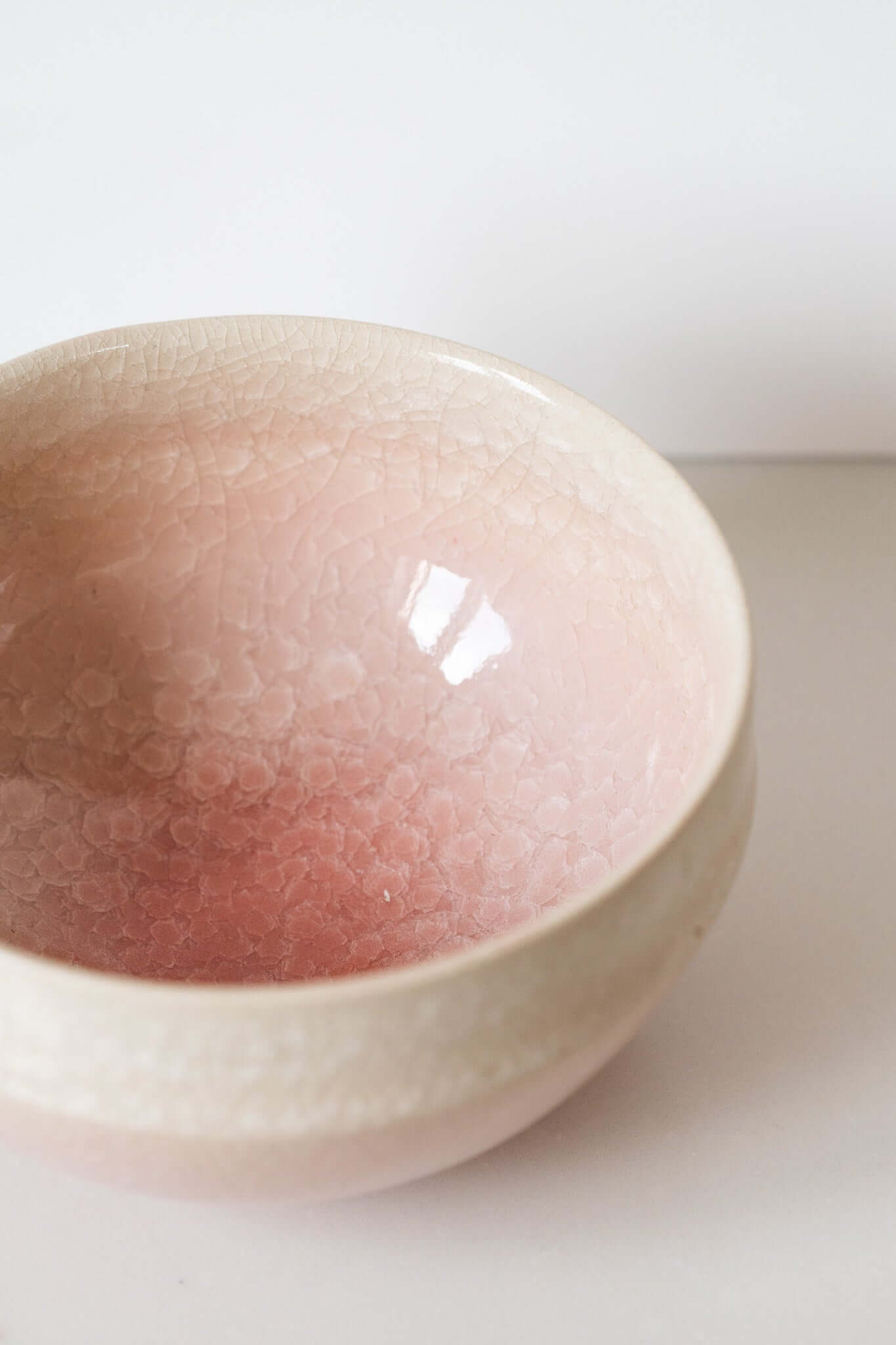 Handmade Ceramic Matcha Bowl with Spout & Matching Cup Set - Wine Drop Cookery LLC