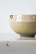 Handmade Ceramic Matcha Bowl with Spout & Matching Cup Set - Wine Drop Cookery LLC