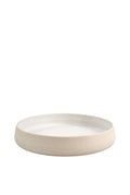 Handmade Stoneware Dinner Plates with High Sides - Wine Drop Cookery LLC