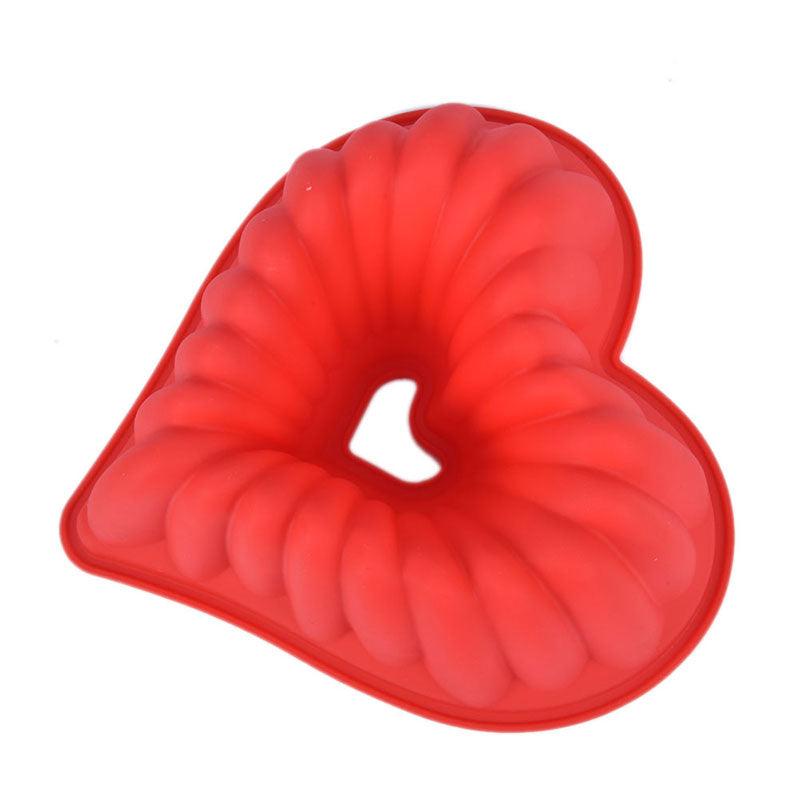 Heart-Shaped Silicone Cake Mold