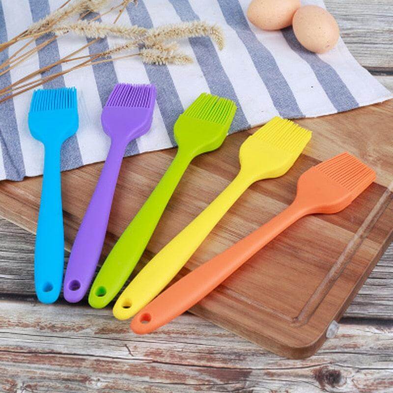 Heat-Resistant Silicone Basting Brush - Wine Drop Cookery LLC