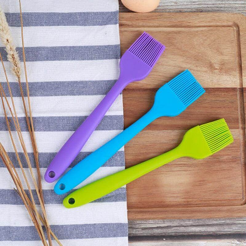 Heat-Resistant Silicone Basting Brush - Wine Drop Cookery LLC