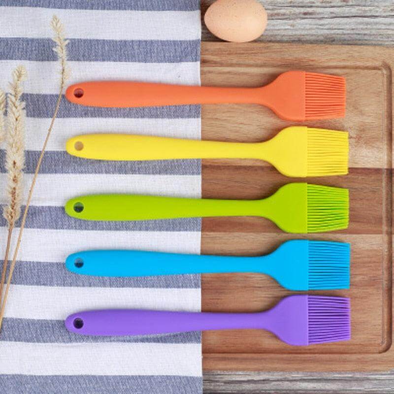 Heat-Resistant Silicone Basting Brush - Wine Drop Cookery LLC