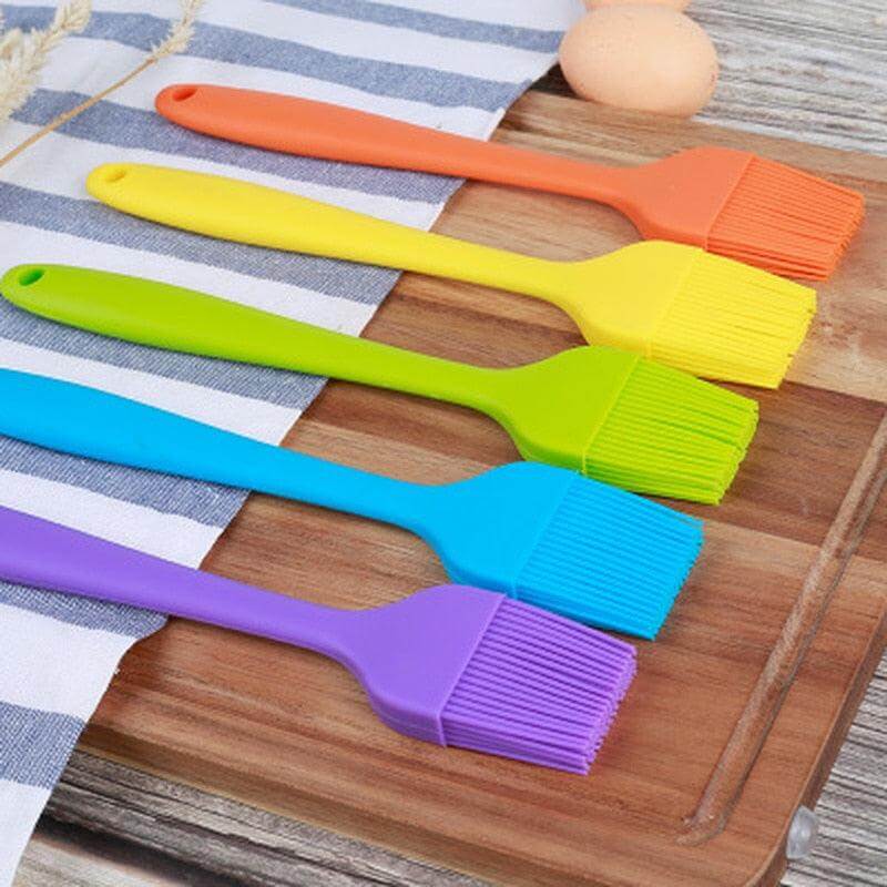 Heat-Resistant Silicone Basting Brush - Wine Drop Cookery LLC