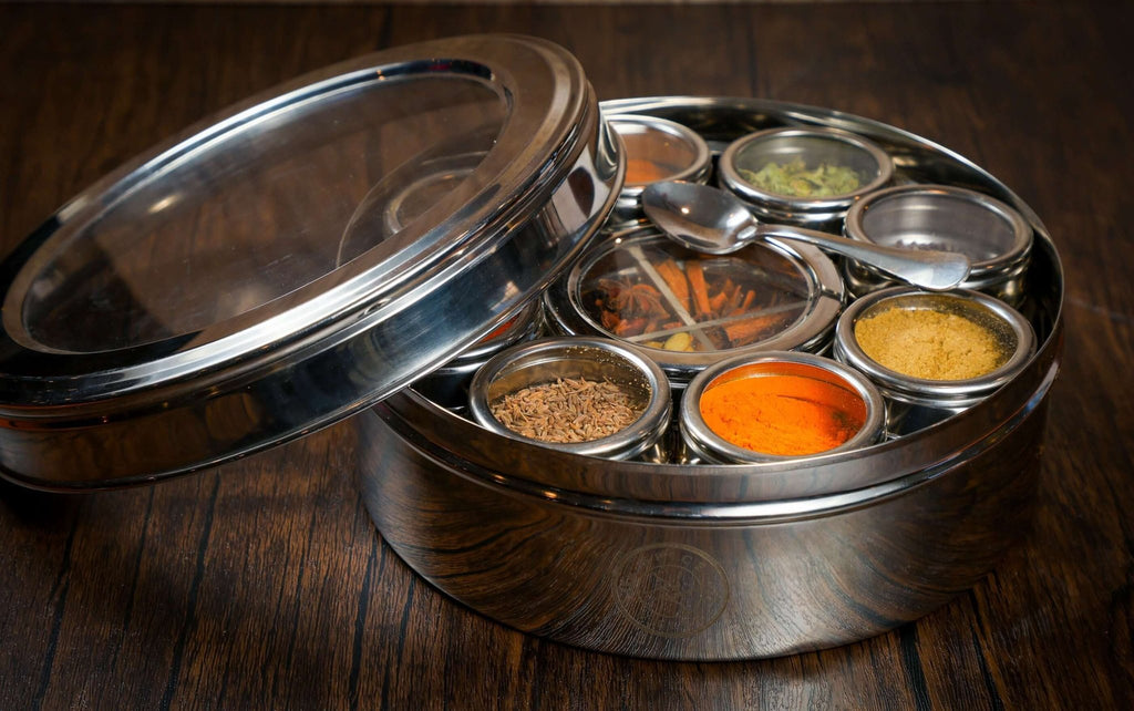 Indian Spice Wheel - Wine Drop Cookery LLC