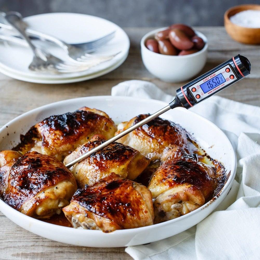 Digital Meat Thermometer with Long Probe