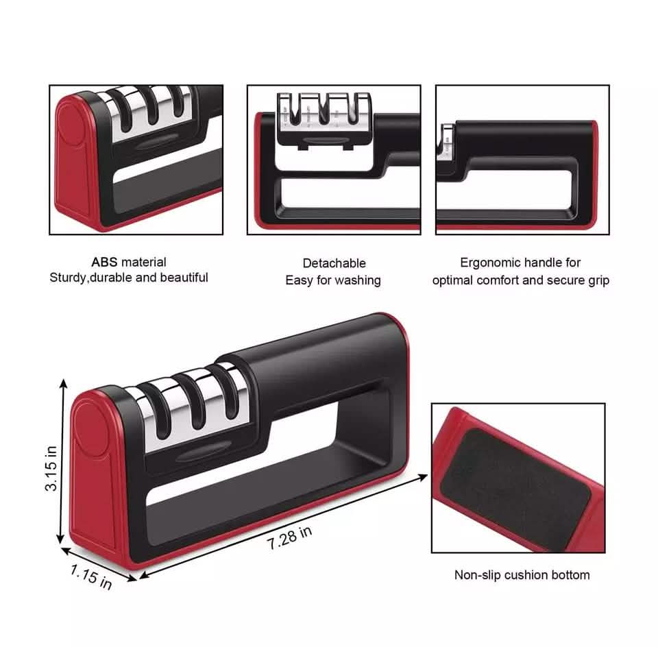 Professional Ceramic Tungsten Kitchen Sharpening System Tool