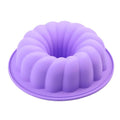 Large Silicone Fluted Tube Cake Pan - Wine Drop Cookery LLC