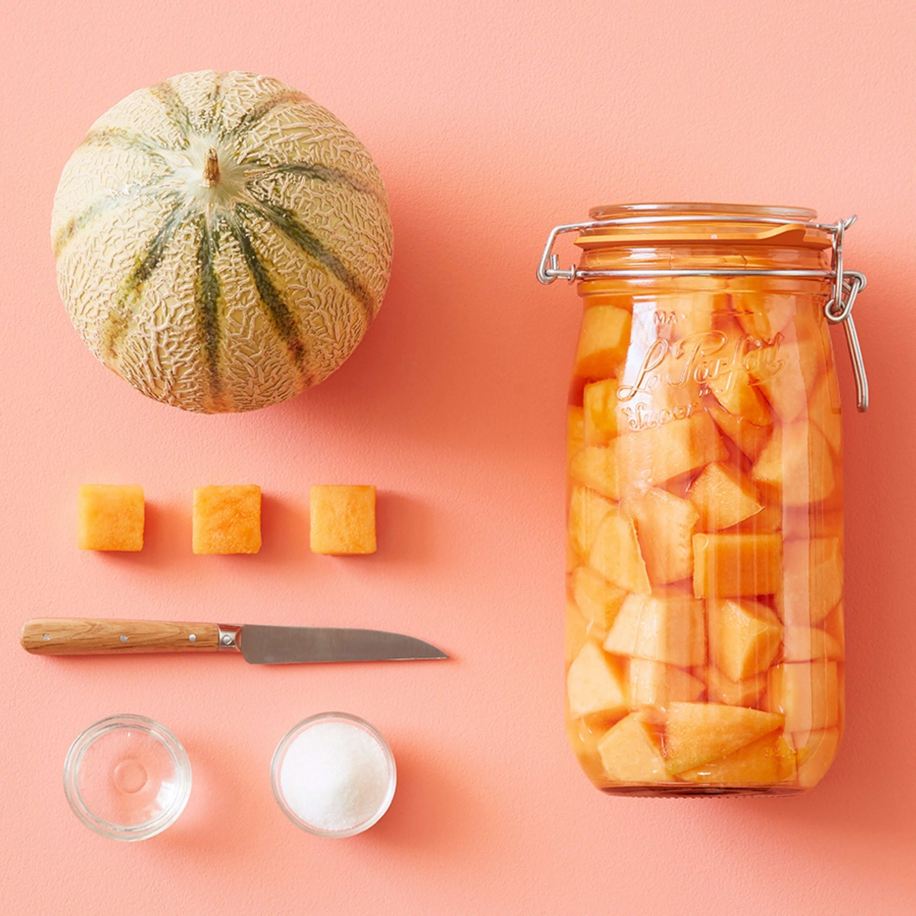 Le Parfait Super Jars with Wire-Bail Clamp Lid