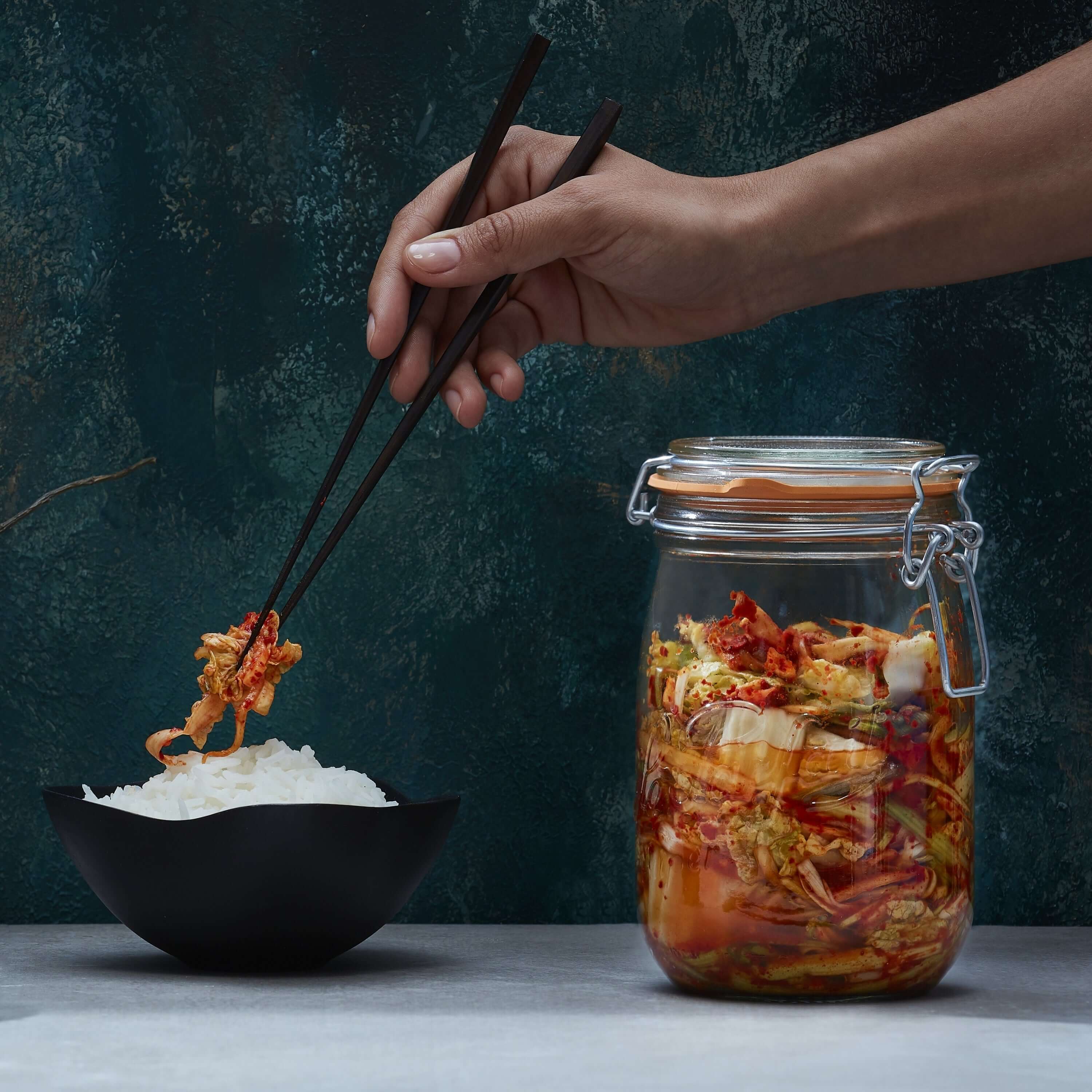 Le Parfait Super Jars with Wire-Bail Clamp Lid