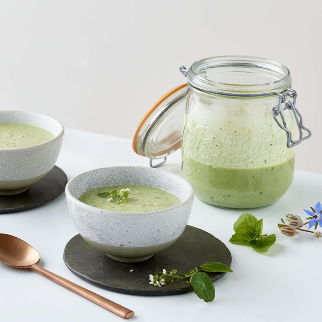 Le Parfait Super Jars with Wire-Bail Clamp Lid