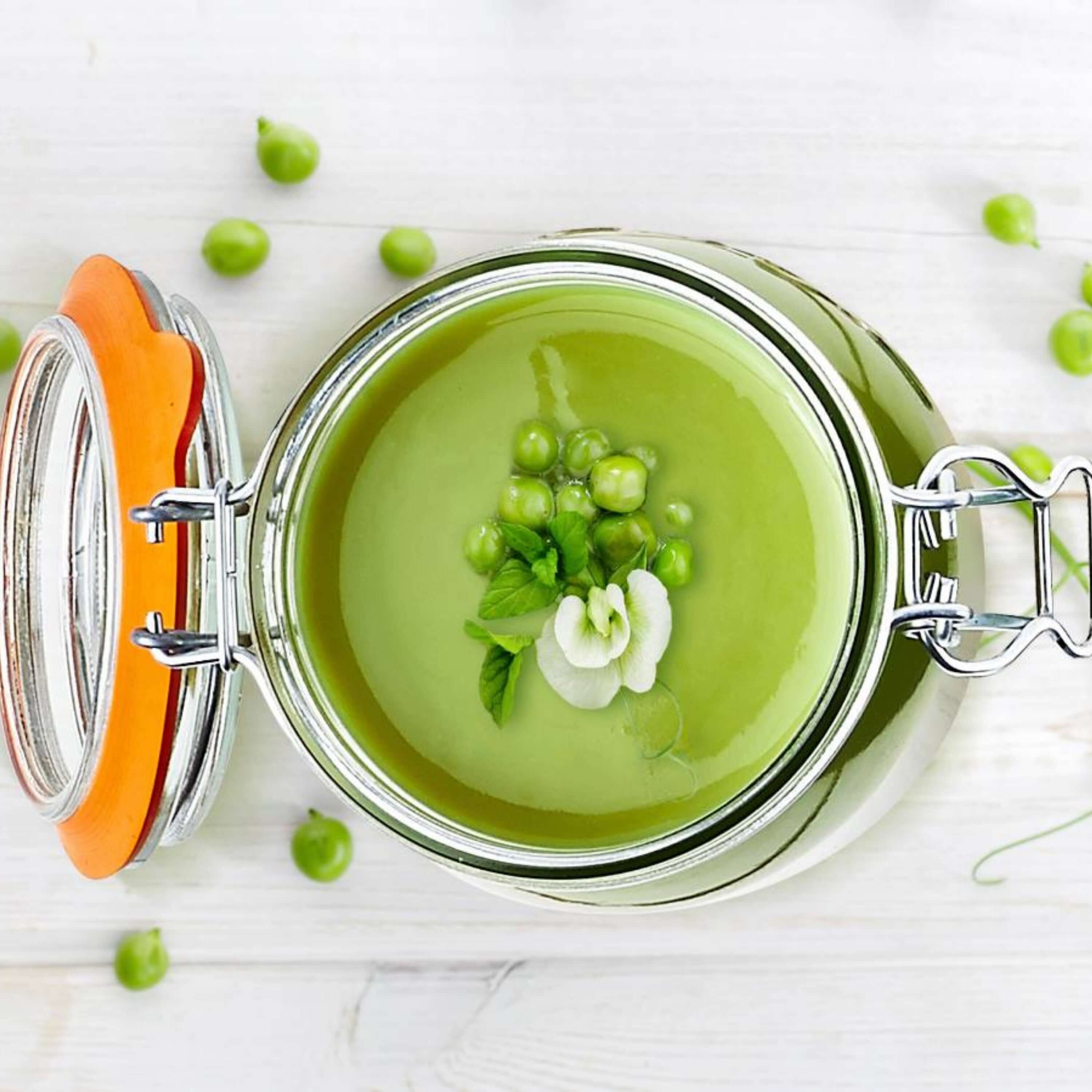 Le Parfait Super Jars with Wire-Bail Clamp Lid