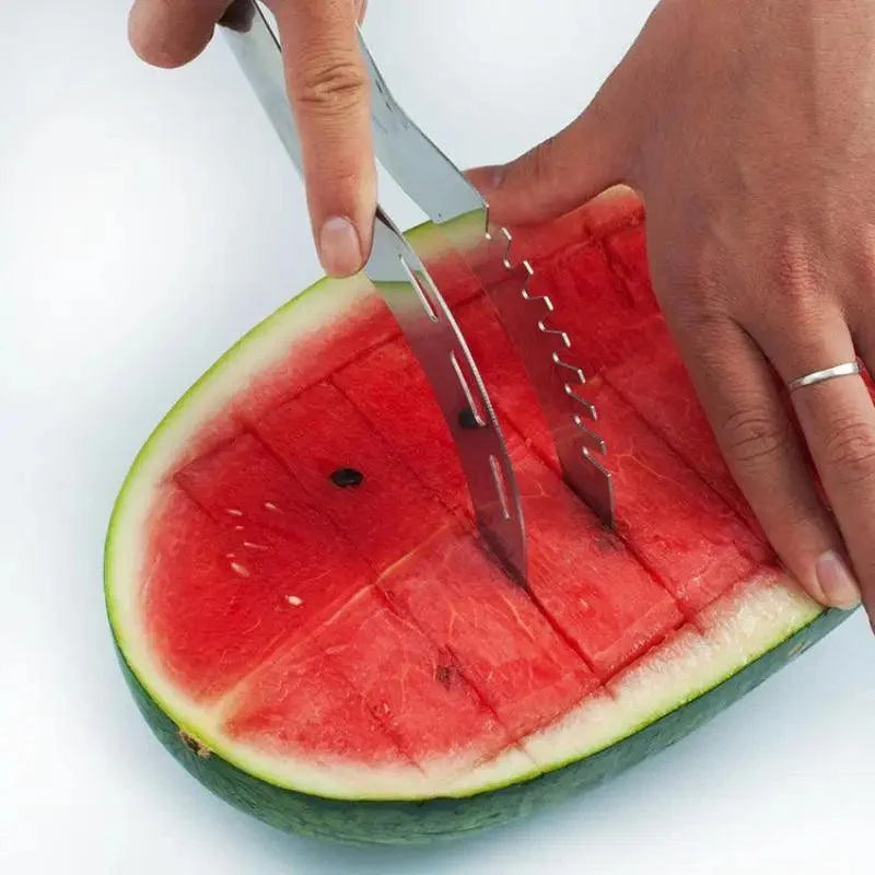 Stainless Steel Watermelon Slicer or Melon Baller - Wine Drop Cookery LLC