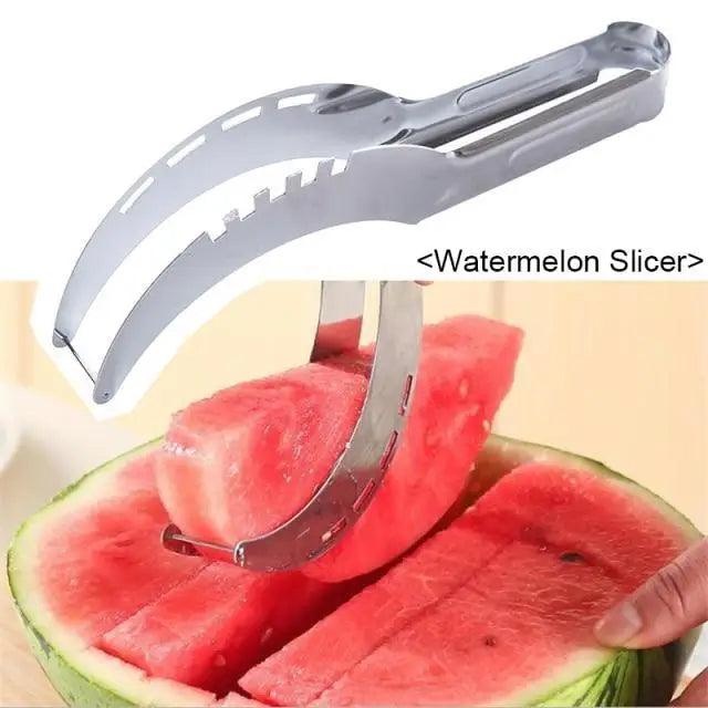 Stainless Steel Watermelon Slicer or Melon Baller - Wine Drop Cookery LLC