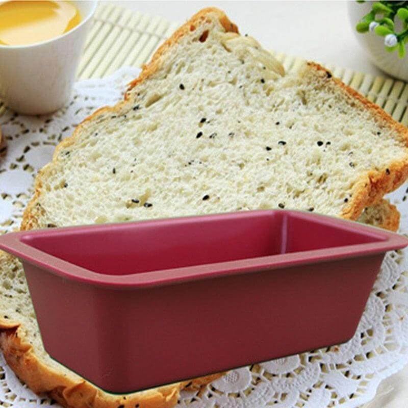 Non-Stick Silicone Bread Loaf Pan - Wine Drop Cookery LLC