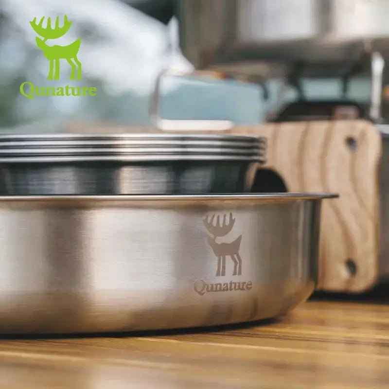 Non-Stick Stainless Steel Frying Pan with Detachable Handle - Wine Drop Cookery LLC