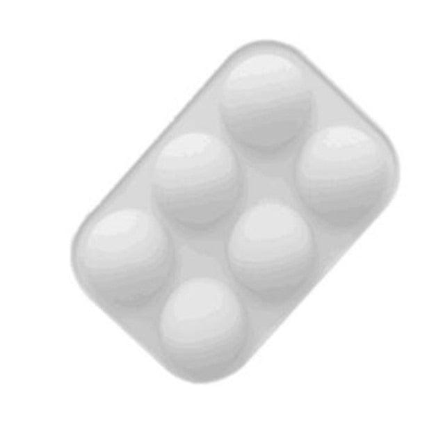 Silicone Half-Sphere Mold 6 Cavity 11