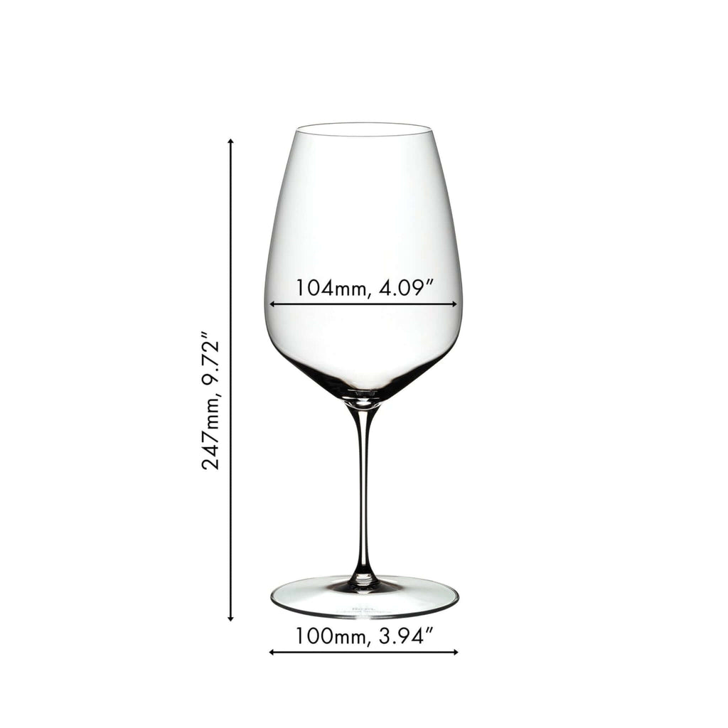 Riedel Veloce Cabernet Wine Glasses - Wine Drop Cookery LLC