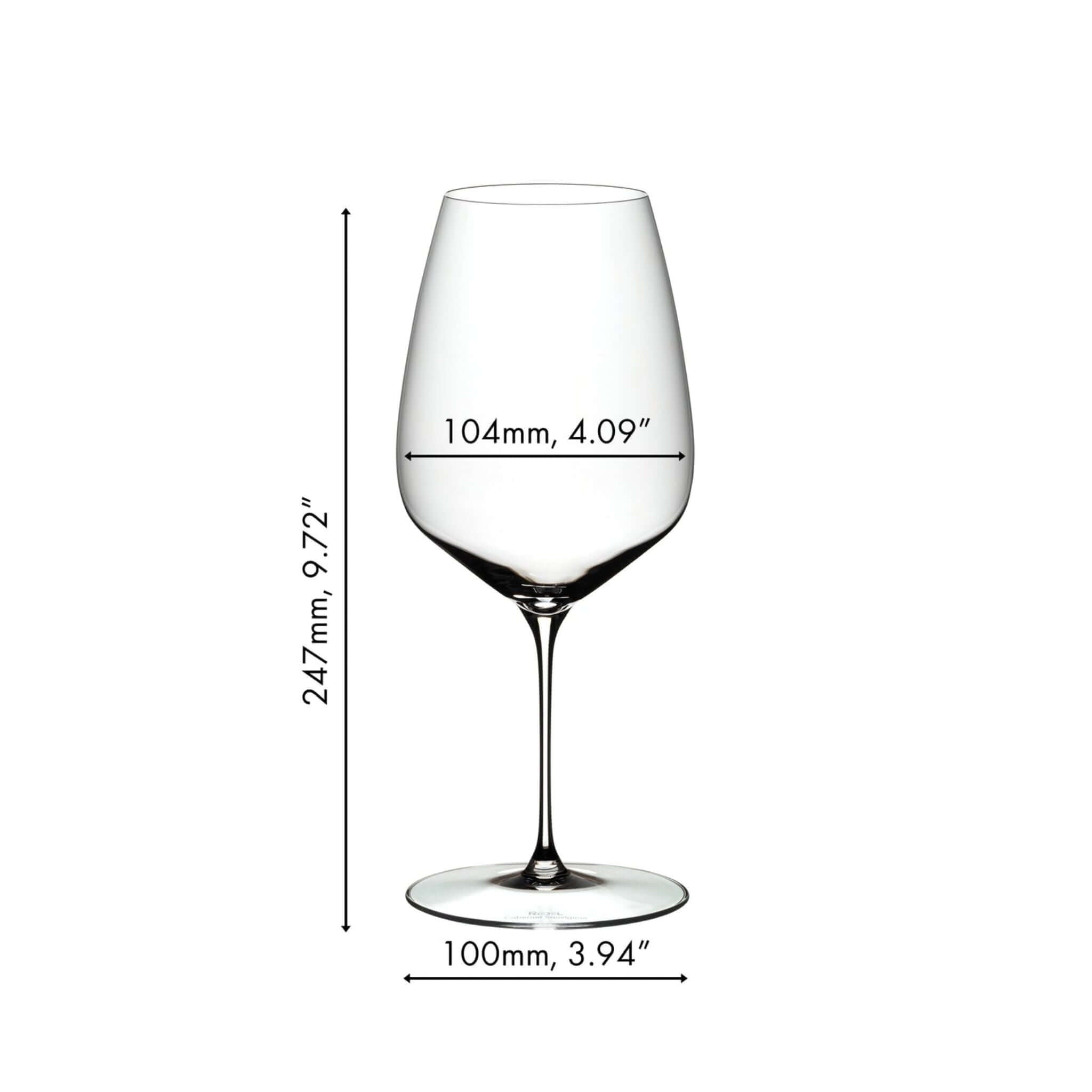 Riedel Veloce Cabernet Wine Glasses - Wine Drop Cookery LLC