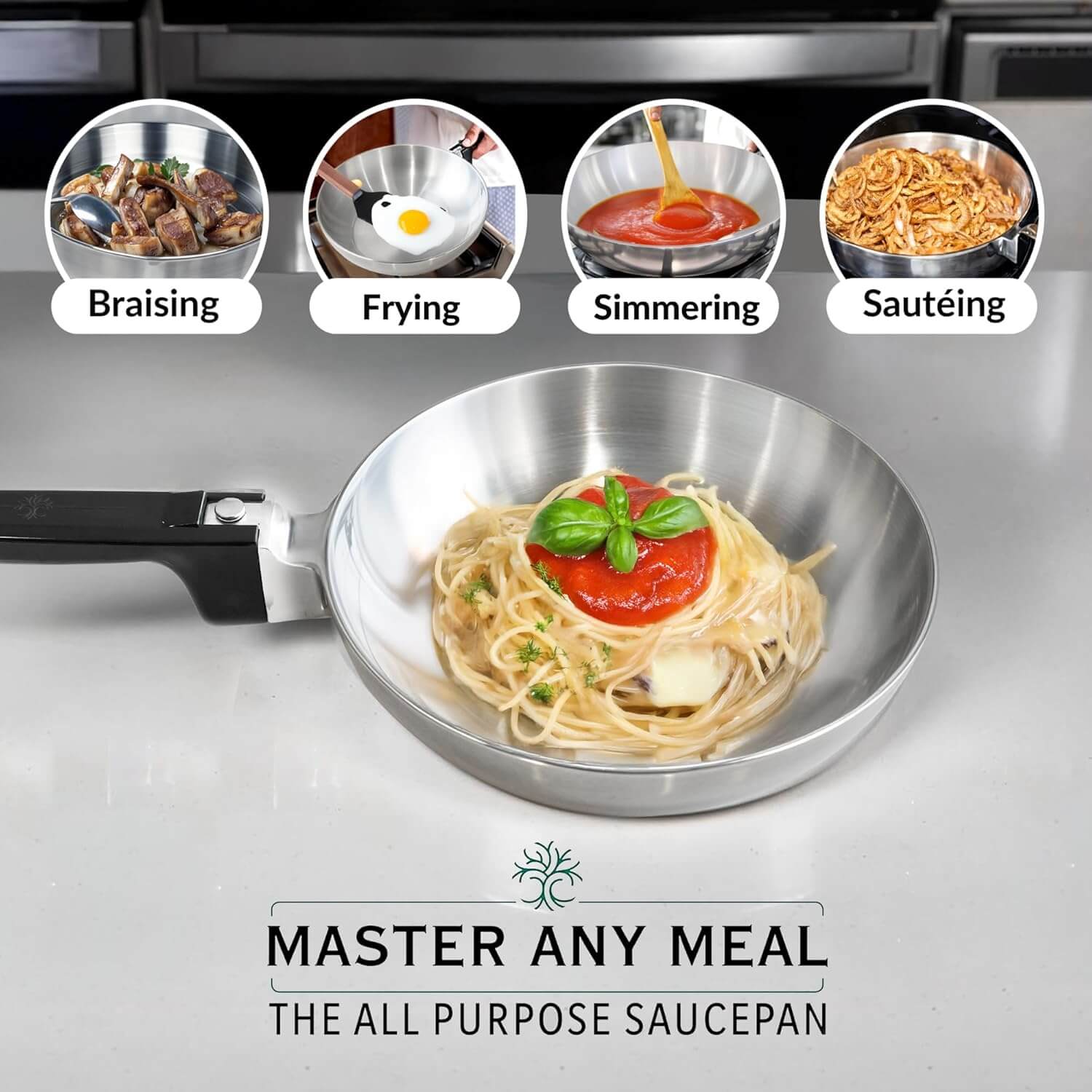 Signature Skillet Collection - Set of 4 Skillets - Wine Drop Cookery LLC