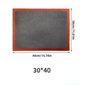 Silicone Baking and Grill Mat 12 x 16 Inch - Wine Drop Cookery LLC