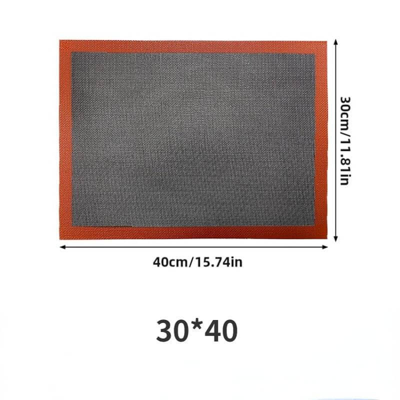 Silicone Baking and Grill Mat 12 x 16 Inch - Wine Drop Cookery LLC