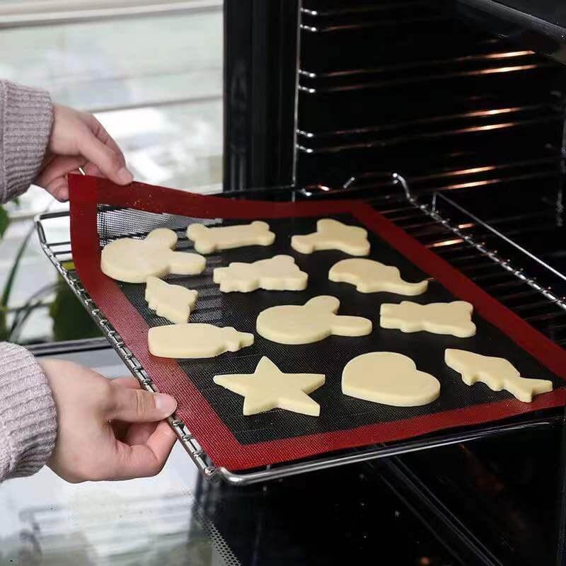 Silicone Baking and Grill Mat 12 x 16 Inch - Wine Drop Cookery LLC