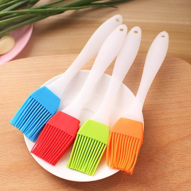 Silicone Basting Brush and Spatula Set - Wine Drop Cookery LLC