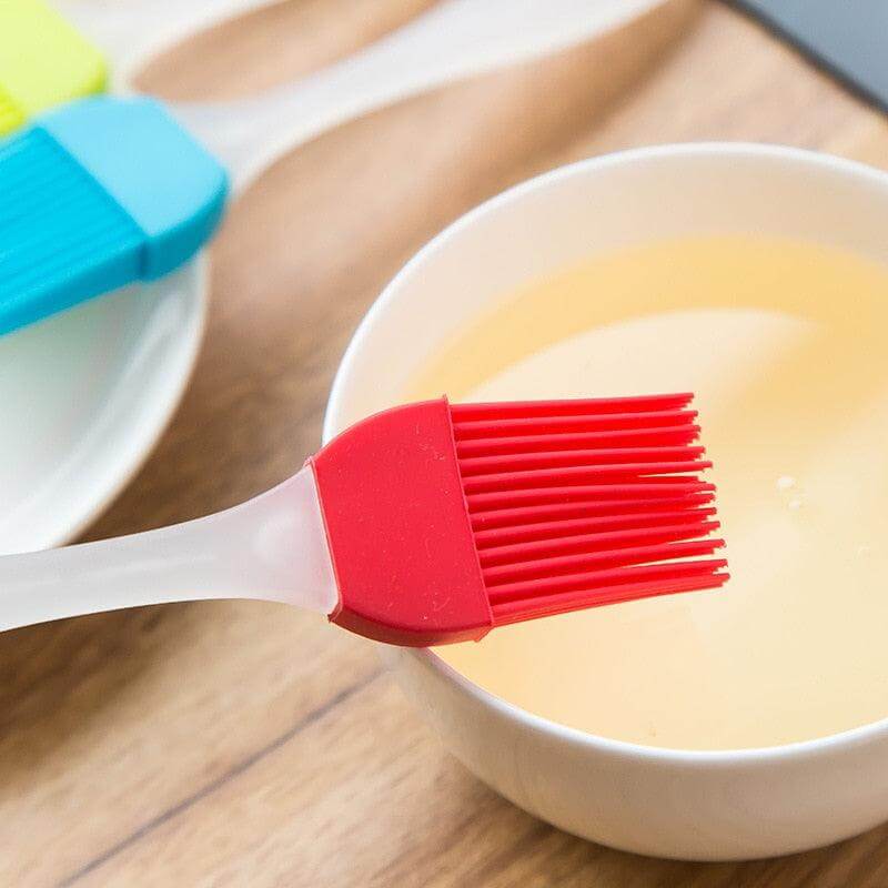 Silicone Basting Brush and Spatula Set - Wine Drop Cookery LLC