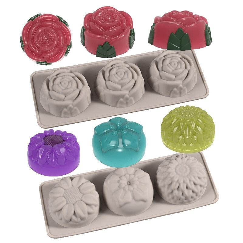 Silicone Energy Bar Mold 8 Cavity Rectangular - Wine Drop Cookery LLC
