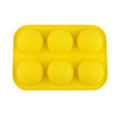 Silicone Half-Sphere Mold 6 Cavity - Wine Drop Cookery LLC