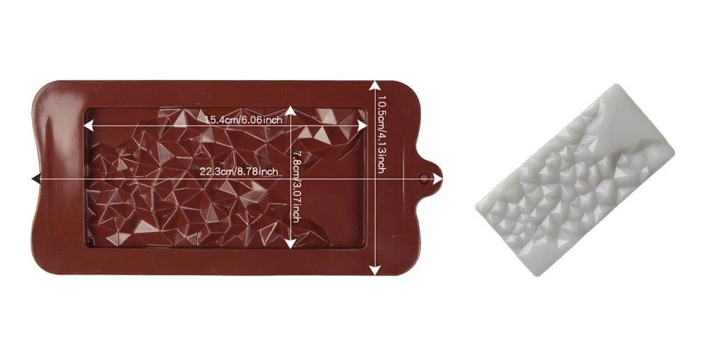 Silicone Letter and Number Chocolate Mold Set - Wine Drop Cookery LLC