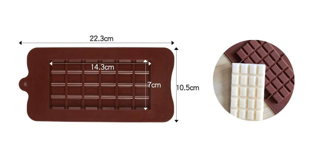 Silicone Letter and Number Chocolate Mold Set - Wine Drop Cookery LLC