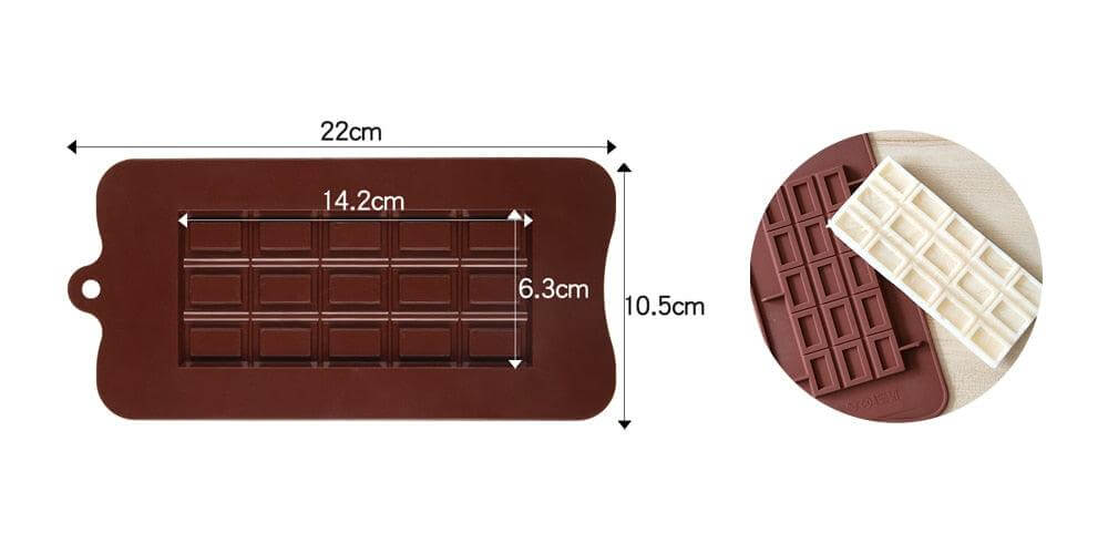 Silicone Letter and Number Chocolate Mold Set - Wine Drop Cookery LLC