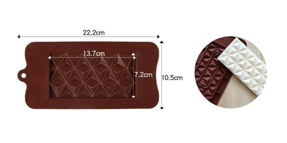 Silicone Letter and Number Chocolate Mold Set - Wine Drop Cookery LLC