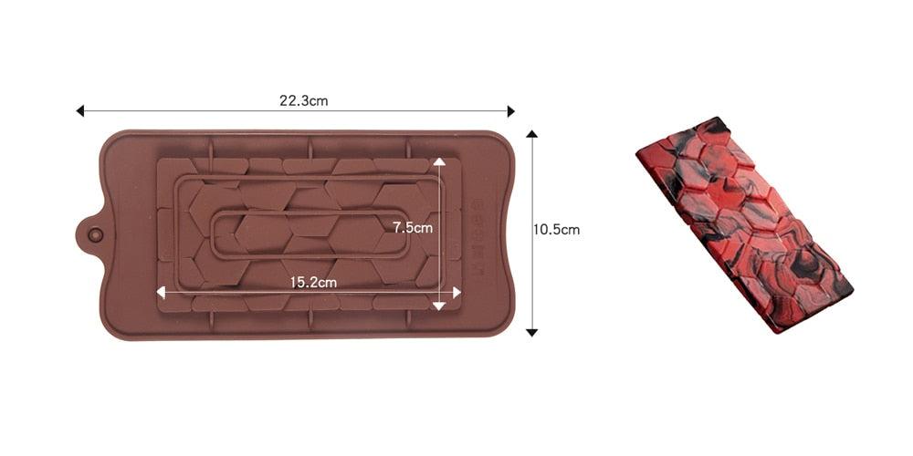 Silicone Letter and Number Chocolate Mold Set - Wine Drop Cookery LLC