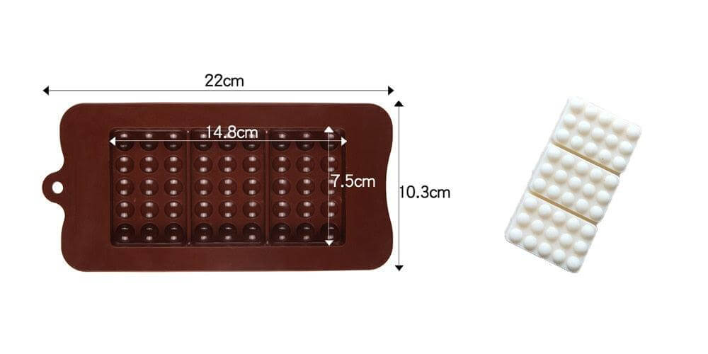 Silicone Letter and Number Chocolate Mold Set - Wine Drop Cookery LLC