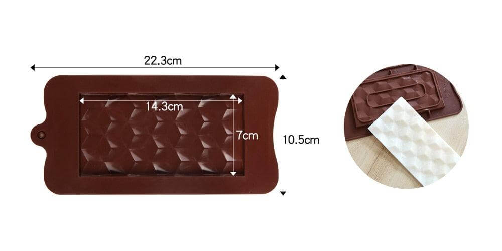 Silicone Letter and Number Chocolate Mold Set - Wine Drop Cookery LLC