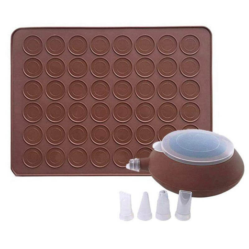 Silicone Macaron Baking Mat 48 Capacity - Wine Drop Cookery LLC