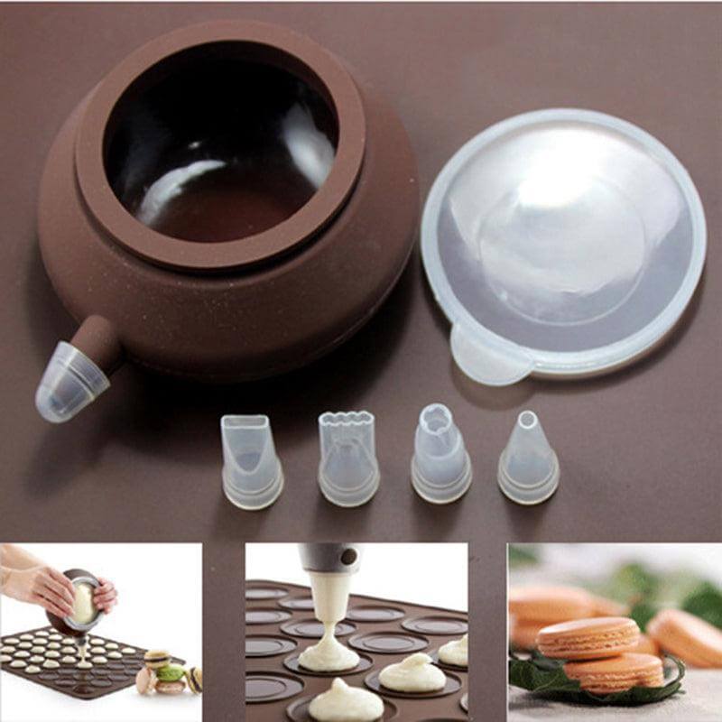Silicone Macaron Baking Mat 48 Capacity - Wine Drop Cookery LLC