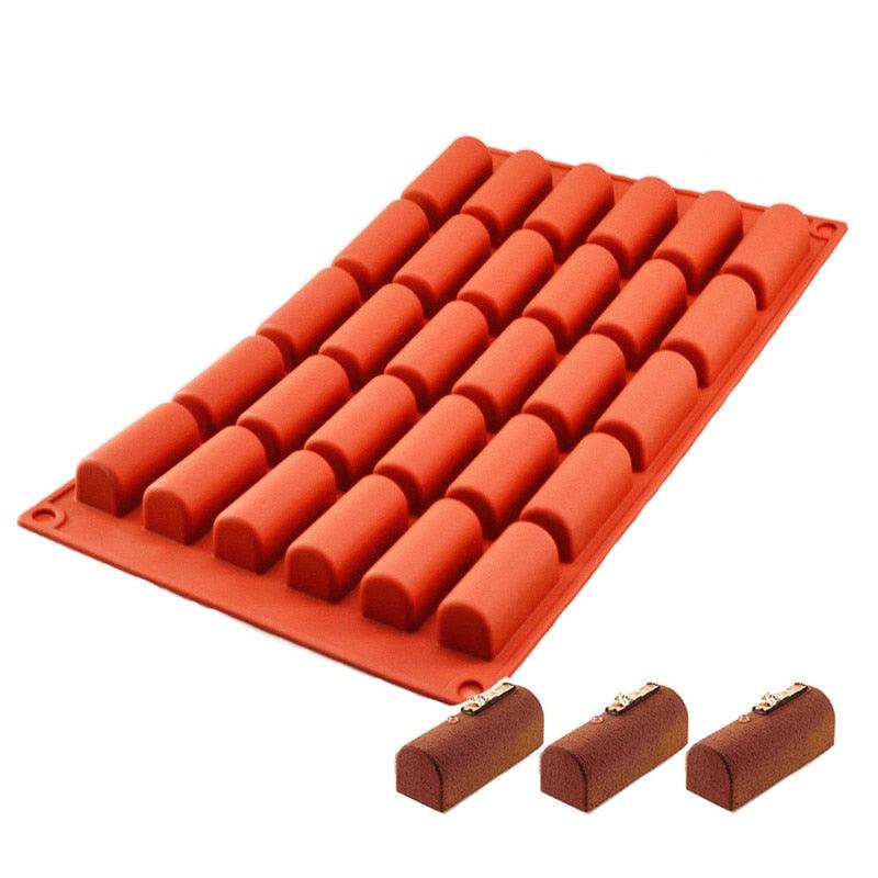 Silicone Mini Chocolate Mold 30 Cavity - Wine Drop Cookery LLC
