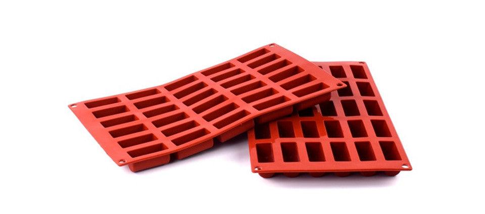 Silicone Mini Chocolate Mold 30 Cavity - Wine Drop Cookery LLC