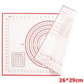 Silicone Pastry Mat with Measurement Guides - Wine Drop Cookery LLC