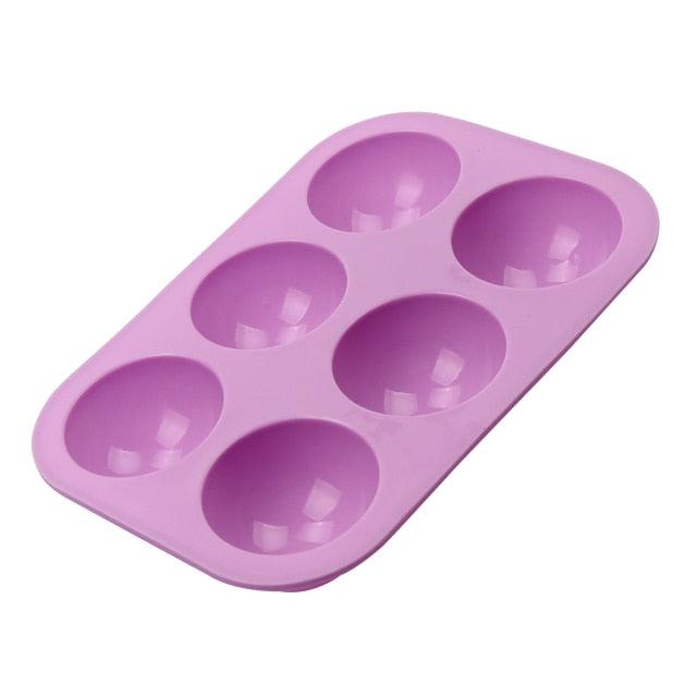 Snowflake Silicone Chocolate Mold 6 Cavity 8